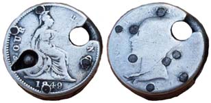 Four Pence 1849