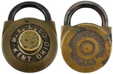 “M. K. L. Co. KENT. OHIO. PAT. MAR 18 1902” – “NO” – “NIN”. 3 1/2″ high x 2″ wid