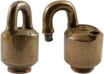 “J. H. JULIAN TROY O. PATENTED”. 2 3/4″ high x 1 3/8″ diameter. Brass body. Bras