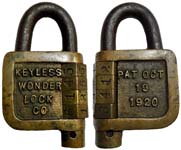 “KEYLESS WONDER LOCK CO”