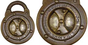 “McDONNELL BRO’S LOCK MFR’S CHICAGO ILL PAT DEC 8 14”