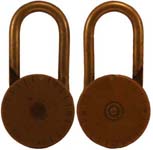 “PATENTED FEB 25 1896″ 2 7/8″ high x 1 3/8” diameter