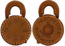 “ROCHESTER WARRANTED” – Reverse 2