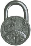 “NORTH POLE” – “US” – Iron Case – Iron Shackle