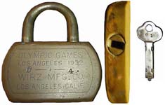 “OLYMPIC GAMES LOS ANGELES 1932 WIRZ MFG