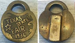 “TEXAS STATE FAIR 1936”