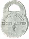 “EXCELSIOR EIGHT LEVER” – Plain Excelsior Above Key Post