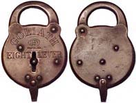 “GOLIATH EIGHT LEVER” – Steel – USA – Corbin