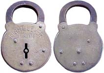 “SARGENT EIGHT LEVER” – Brass – Flat Shackle