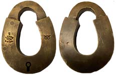 “2 LEVER LOCK” – With Staffordshire Knot