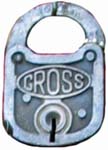 “GROSS” – Flat Brass Shackle
