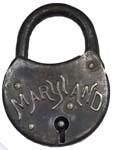 “MARYLAND” – Barrel Key