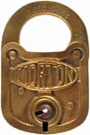 “MORTON” – Flat Brass Shackle