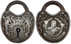 “PATENT 29242” – “Yom Fels Zum Meer” – Steel shackle