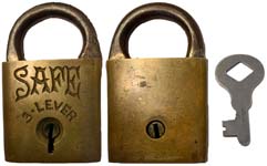 “SAFE 3 LEVER” – Steel Shackle