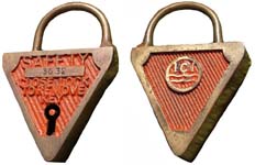 “SAFETY CLOSE LOCK TO REMOVE KEY 3632” – “ICI”