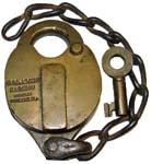 “T. SLAIGHT PATENT DEC.12 65 NEWARK,N.J.”. 3 3/4″ high x 2 1/2″ wide. Brass body