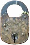 “STERLING LOGAN-GREGG HARDWARE CO 4-LEVERS” – Flat Steel Shackle