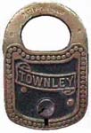 “TOWNLEY” – Flat Brass Shackle