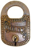 “UTILITY” Flat Steel Shackle – Flat Key