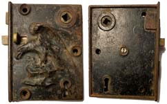 “EAGLE LOCK” – Right Keyway – With Thumb Latch – No Eagle Lock