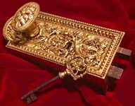 French Louis XVI Style Door Lock