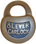 “8 LEVER CAR LOCK” – No Pins