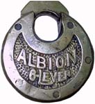 “ALBION 6-LEVER” – No Pins – Letter Style 2