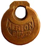 “ALBION 6-LEVER” – No Pins – Letter Style 1 – “I RR”