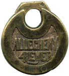 “ALLEGHENY 4LEVER” – No Pins