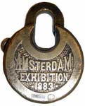 “AMSTERDAM EXHIBITION •1883•” – No Pins – High Shackle