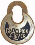 “CHAMPION 4-LEVER” – 1 3/4″ – Left Pin – High Shackle
