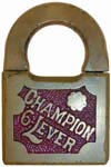 “CHAMPION 6-LEVER” – 1 3/4″ – Straight “CHAMPION”