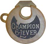 “CHAMPION 6-LEVER” – Left Pin – Narrow Letters
