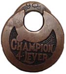 “CHAMPION 4-LEVER” – 1 3/4″ – Left Pin – Low Rounded Shackle