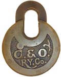 “C.&O. RY.Co.” – Left Pin – High Shackle.