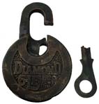 “DIAMOND 6-LEVER” – 6 Levers – No Pins – Short Fancy “L” – High Shackle