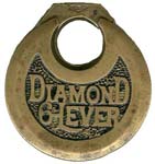 “DIAMOND 6-LEVER” – 3 Arm Levers – No Pins – Letter Style 1 – Short “L” – Patent