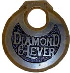 “DIAMOND 6-LEVER” – 3 Arm Levers – No Pins – Letter Style 1 – Short “L” – PAT APD FOR