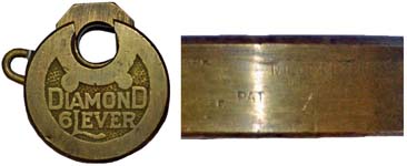 “DIAMOND 6LEVER” – 6 Levers – 2 Pins