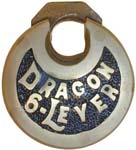 “DRAGON 6-LEVER” – No Pins – Arcked Letters