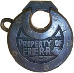“PROPERTY OF ERIE R-R-Co