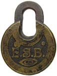 “E.S.B. Co.” – Left Pin – High Shackle.
