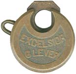 “EXCELSIOR 6 LEVER” – No Pins – Arcked “EXCELSIOR” Arcked “6 LEVER”