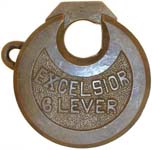 “EXCELSIOR 6 LEVER” – No Pins – Arcked “EXCELSIOR” Straight “6 LEVER”