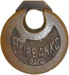 “FAIRBANKS” – Left Pin – Narrow Letters