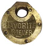 “FAVORITE 6•LEVER” – No Pins – Salesman Sample
