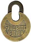 “FAVORITE 6•LEVER” – No Pins – High Shackle