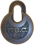 “F.B.C. Co.” – No Pins – High Shackle.