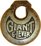 “GIANT 6-LEVER” – No Pins – Letter Style 1